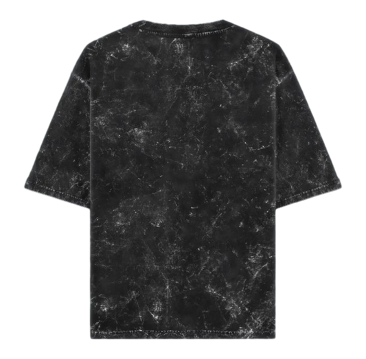 KISS Unisex Acid Washed Oversized Tee