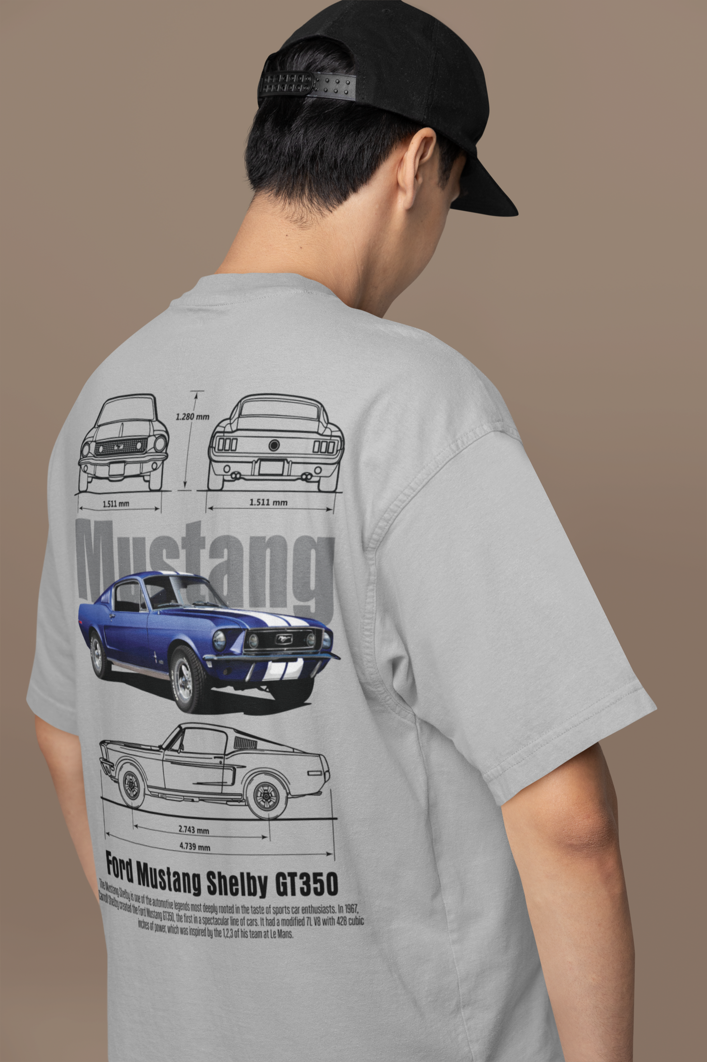 Mustang Shelby Oversized T-shirt