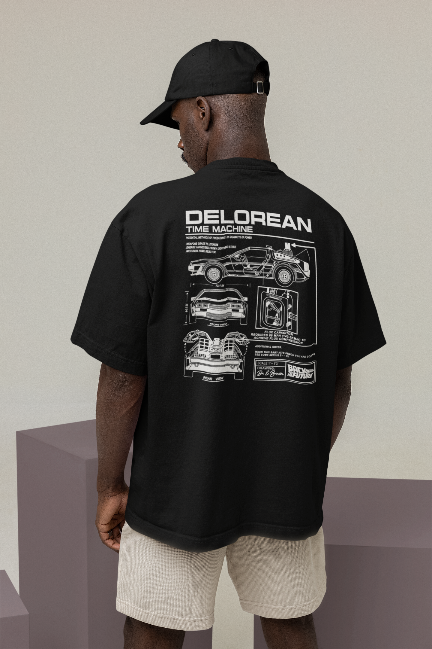 BACK TO FUTURE Oversized T-shirt