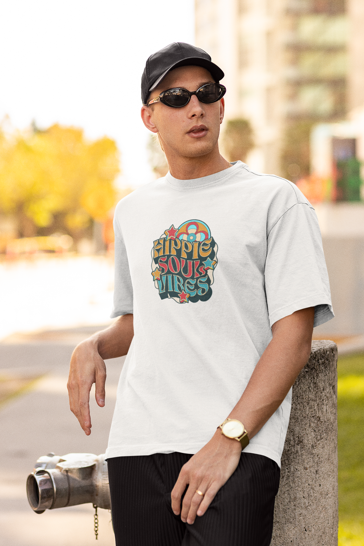 Hippie Soul Vibes Oversized T-shirt