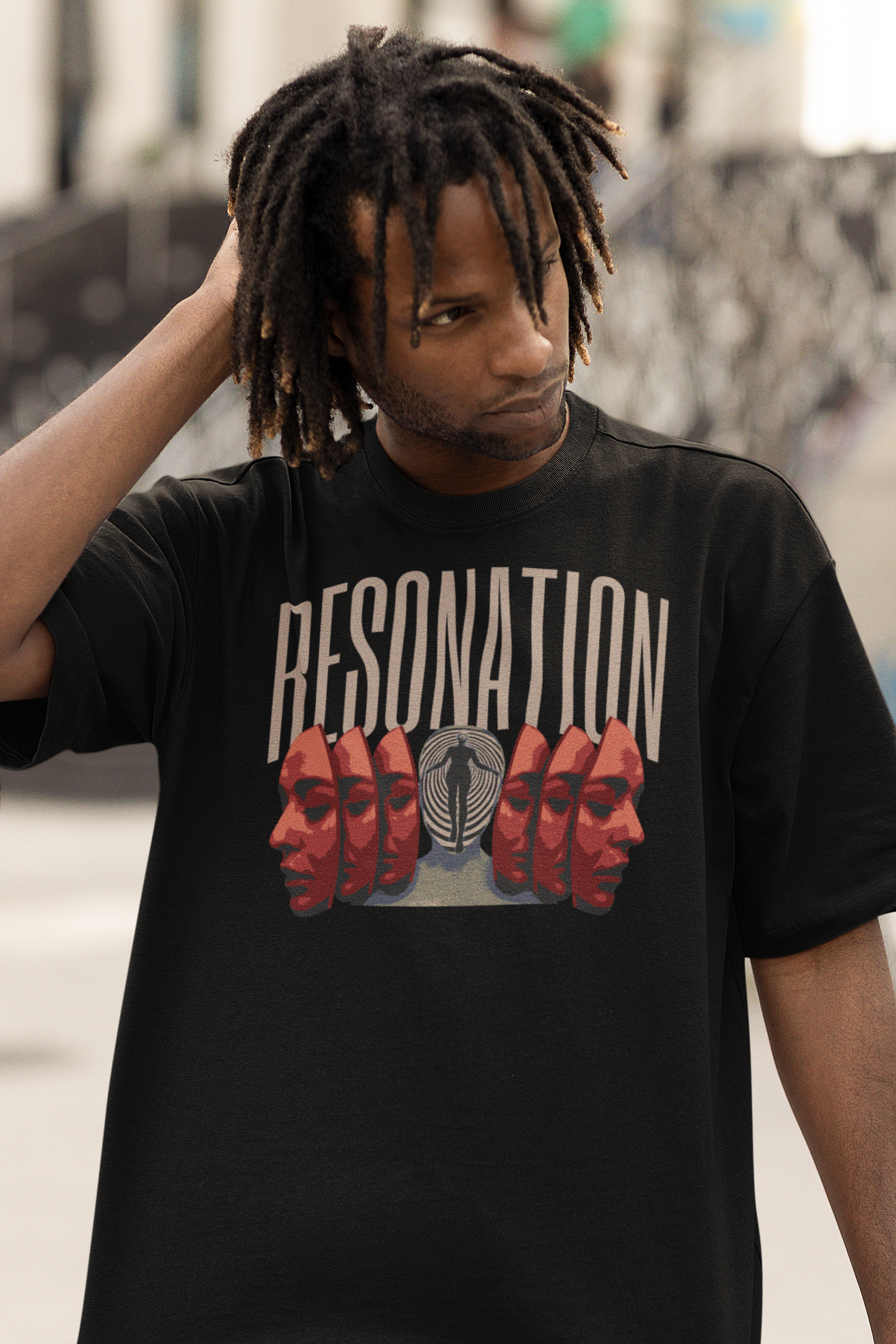 Resonation oversized tee