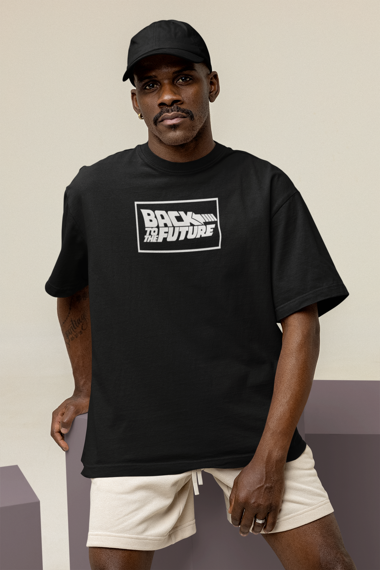BACK TO FUTURE Oversized T-shirt