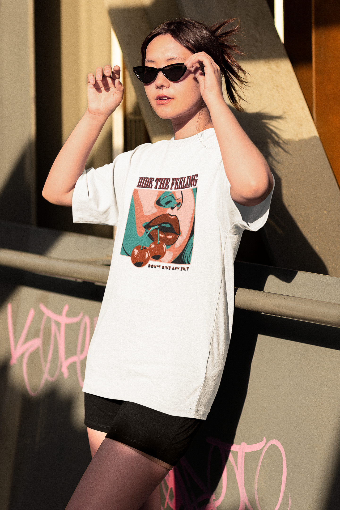 Hide The Feeling Oversized T-shirt