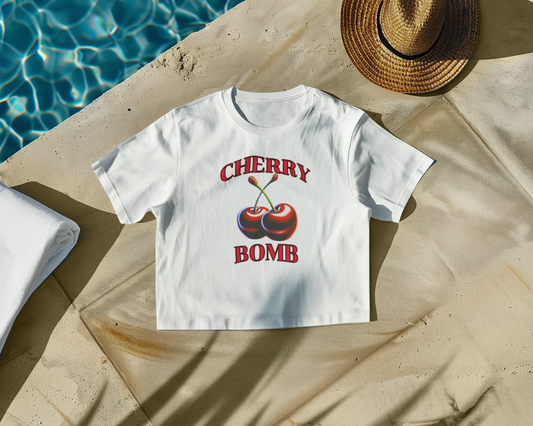 Cherry Bomb Crop Top