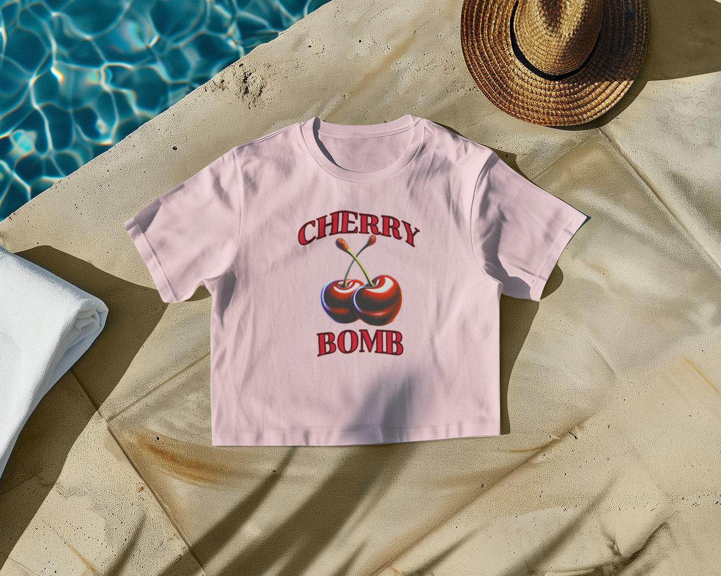 Cherry Bomb Crop Top