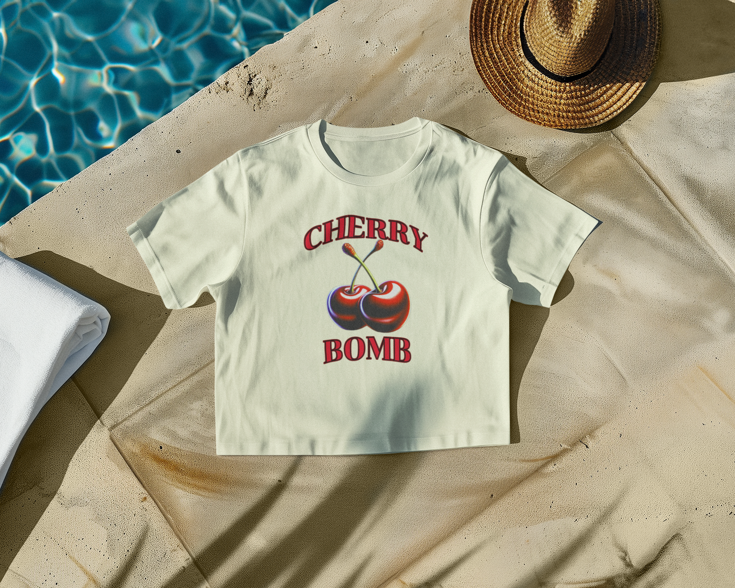 Cherry Bomb Crop Top