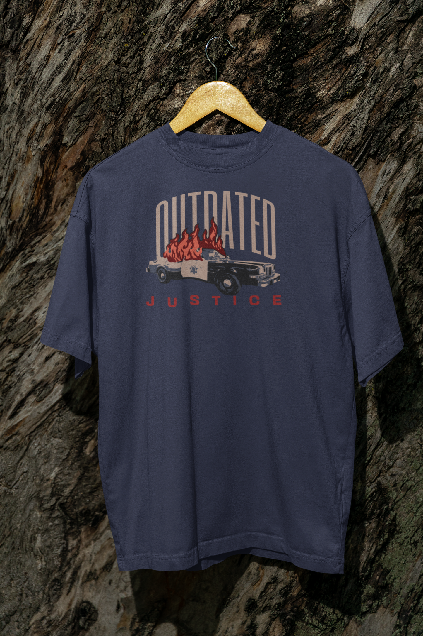 Outdated Justice oversized tee