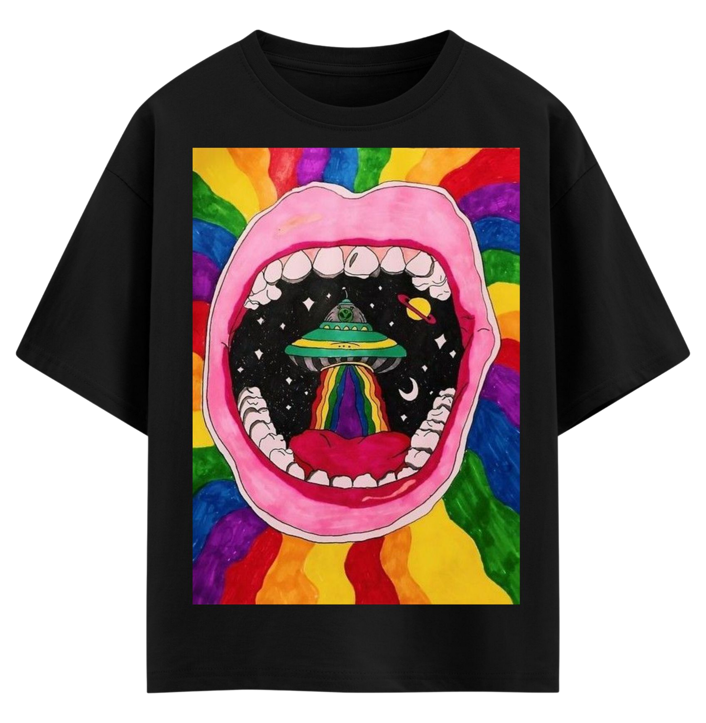 SPACE TRIP 01 Oversized T Shirt
