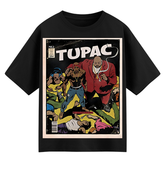 TUPAC 02 Oversized T Shirt