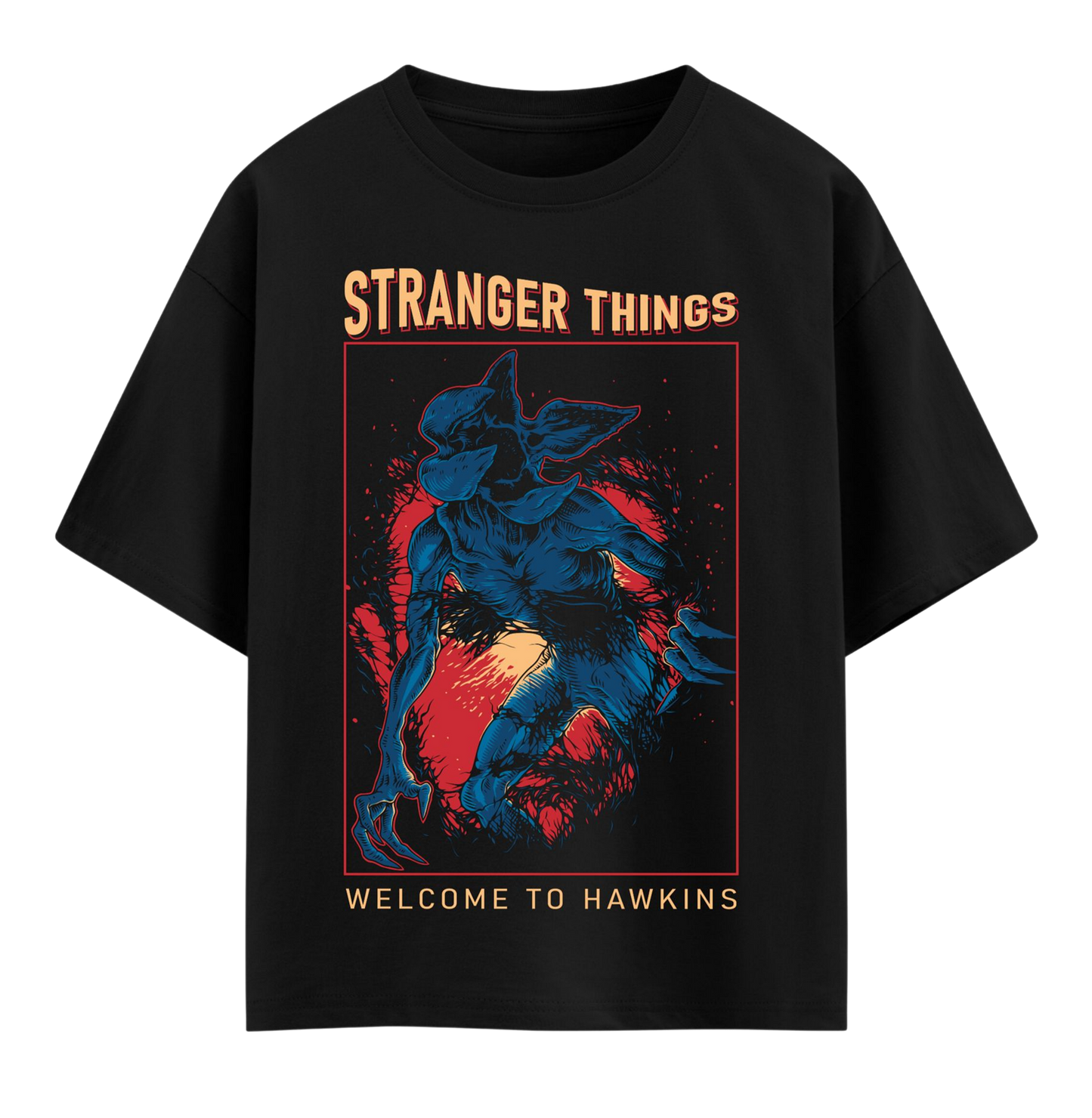 STRANGER THINGS 01 Oversized T Shirt