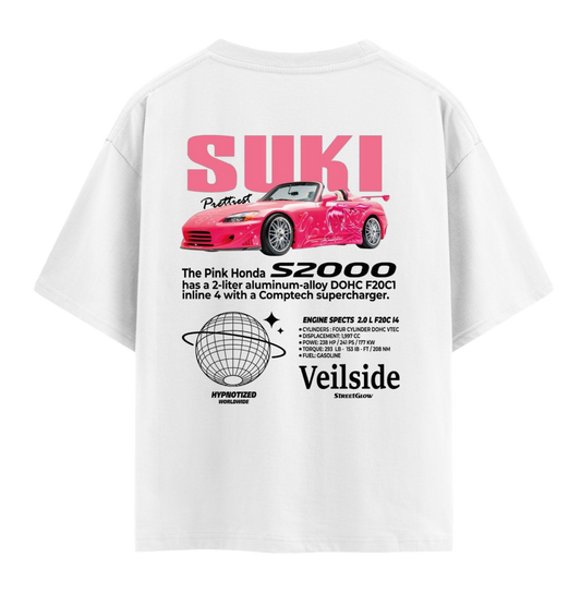 SUKI HONDA S2000 OVERSIZED T SHIRT