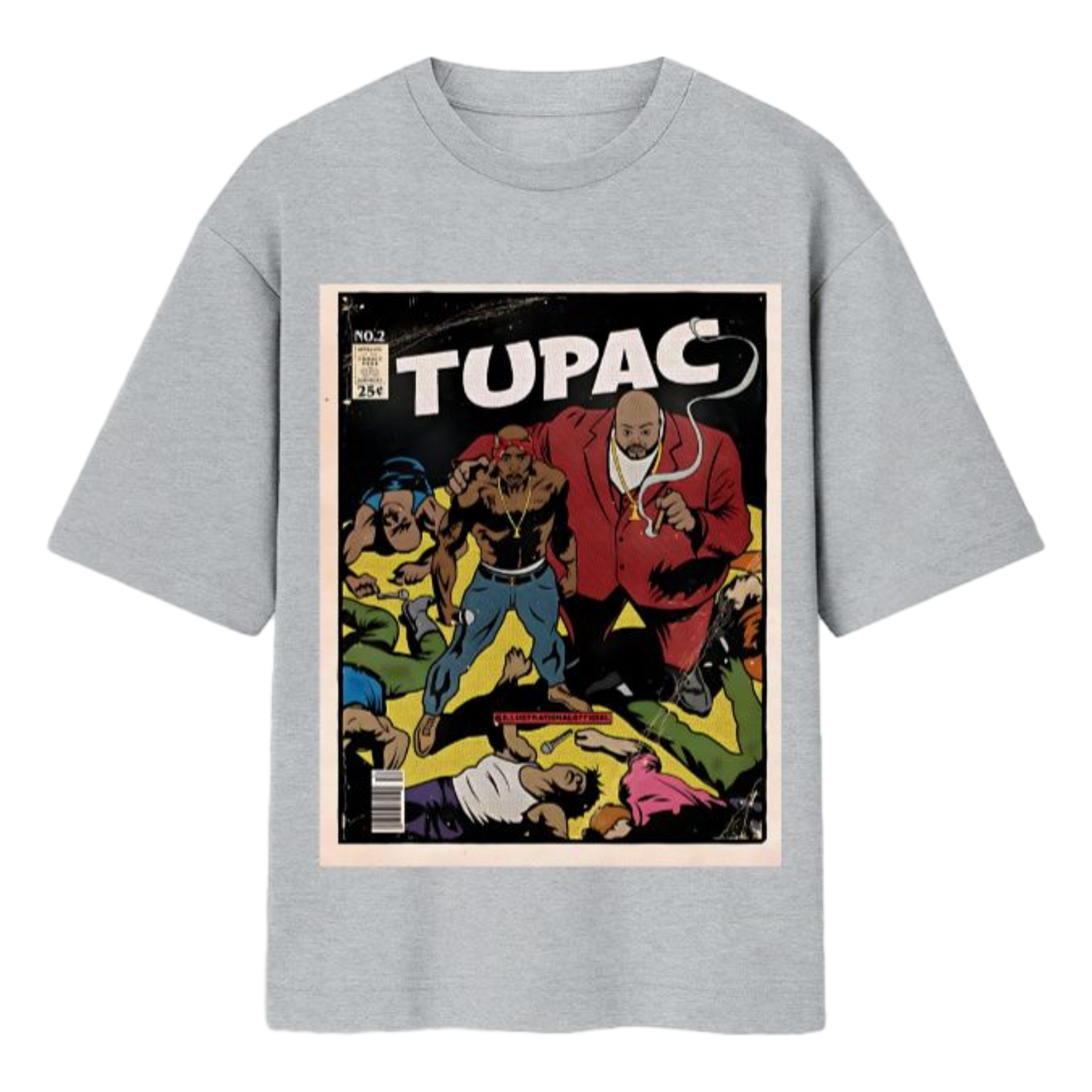 TUPAC 2 Unisex Oversized Standard T-Shirt