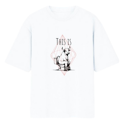 BULLSH!T Unisex Oversized Standard T-Shirt