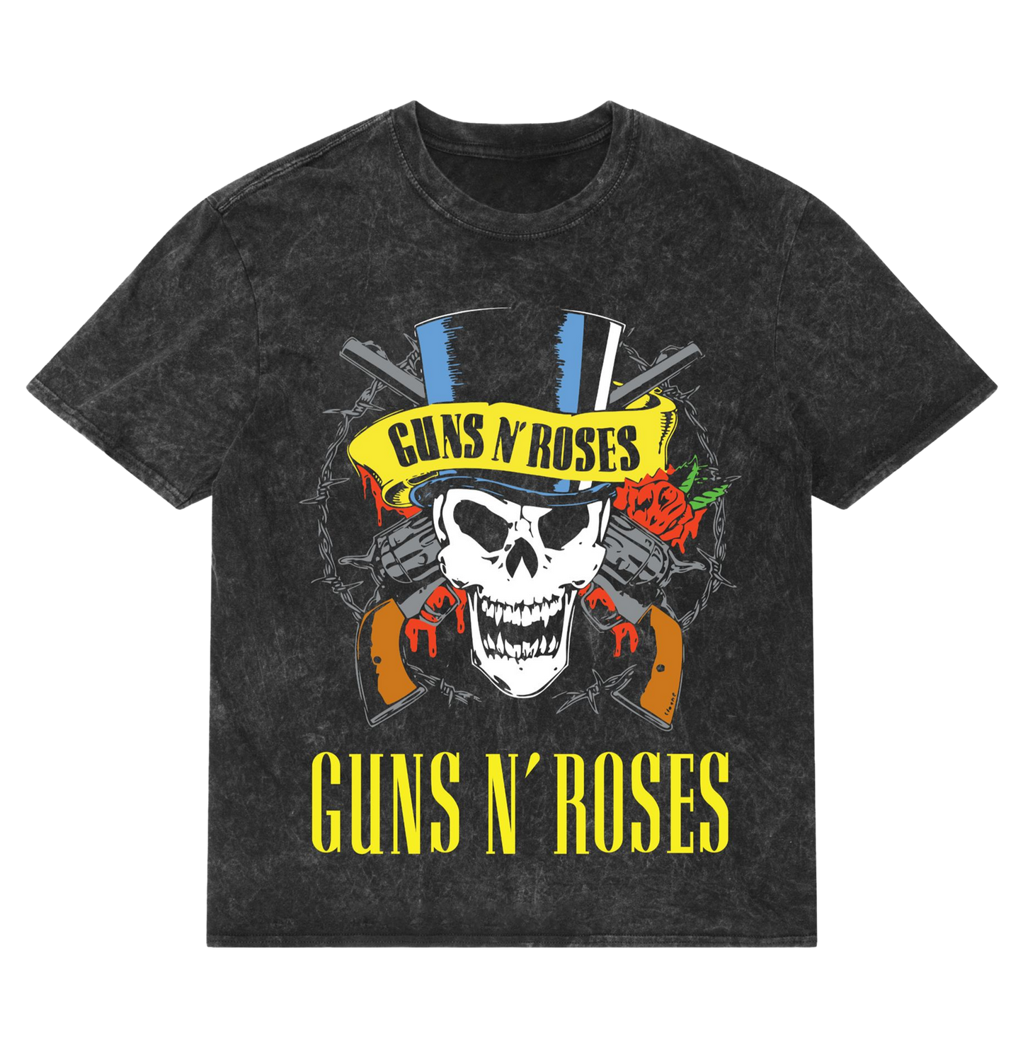 Guns N Roses 01 Acid Wash Tee
