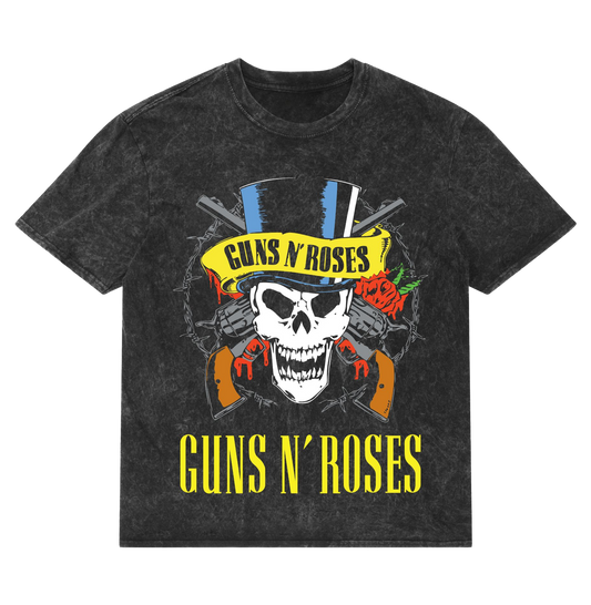 Guns N Roses 01 Acid Wash Tee