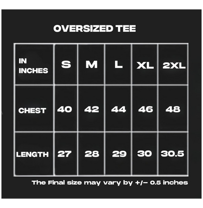 VORTEX 01 Oversized T Shirt