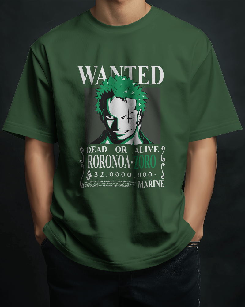 Roronoa Zoro Oversized T shirt