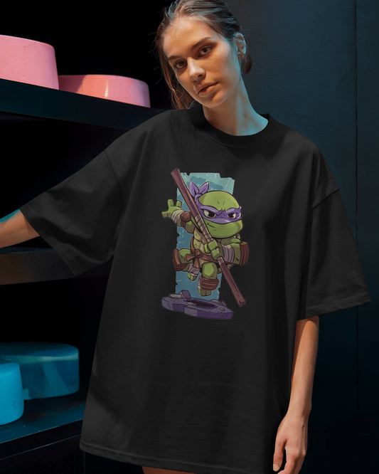 Ninja Baby Turtle Oversized T shirt