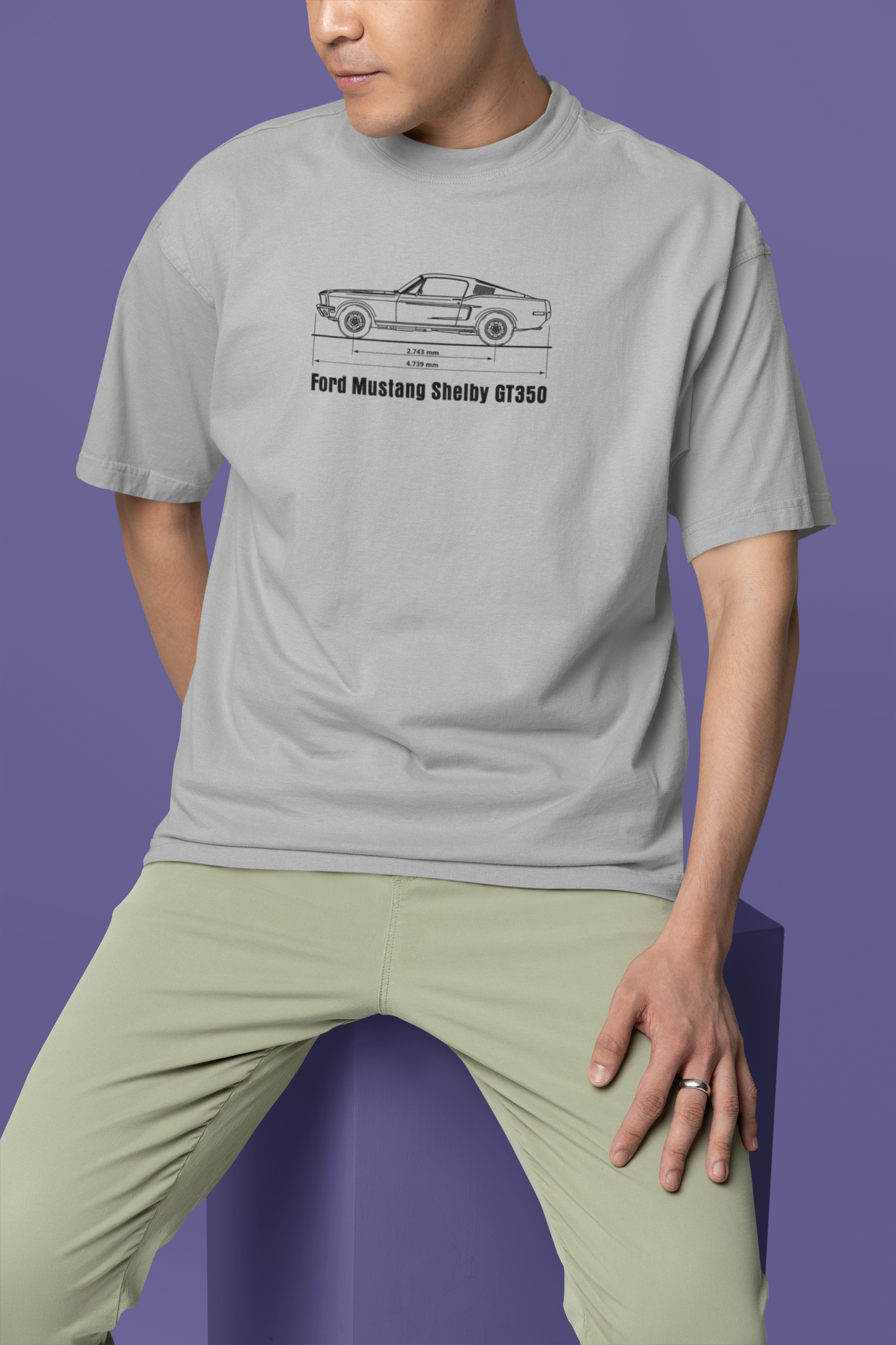 Mustang Shelby Oversized T-shirt