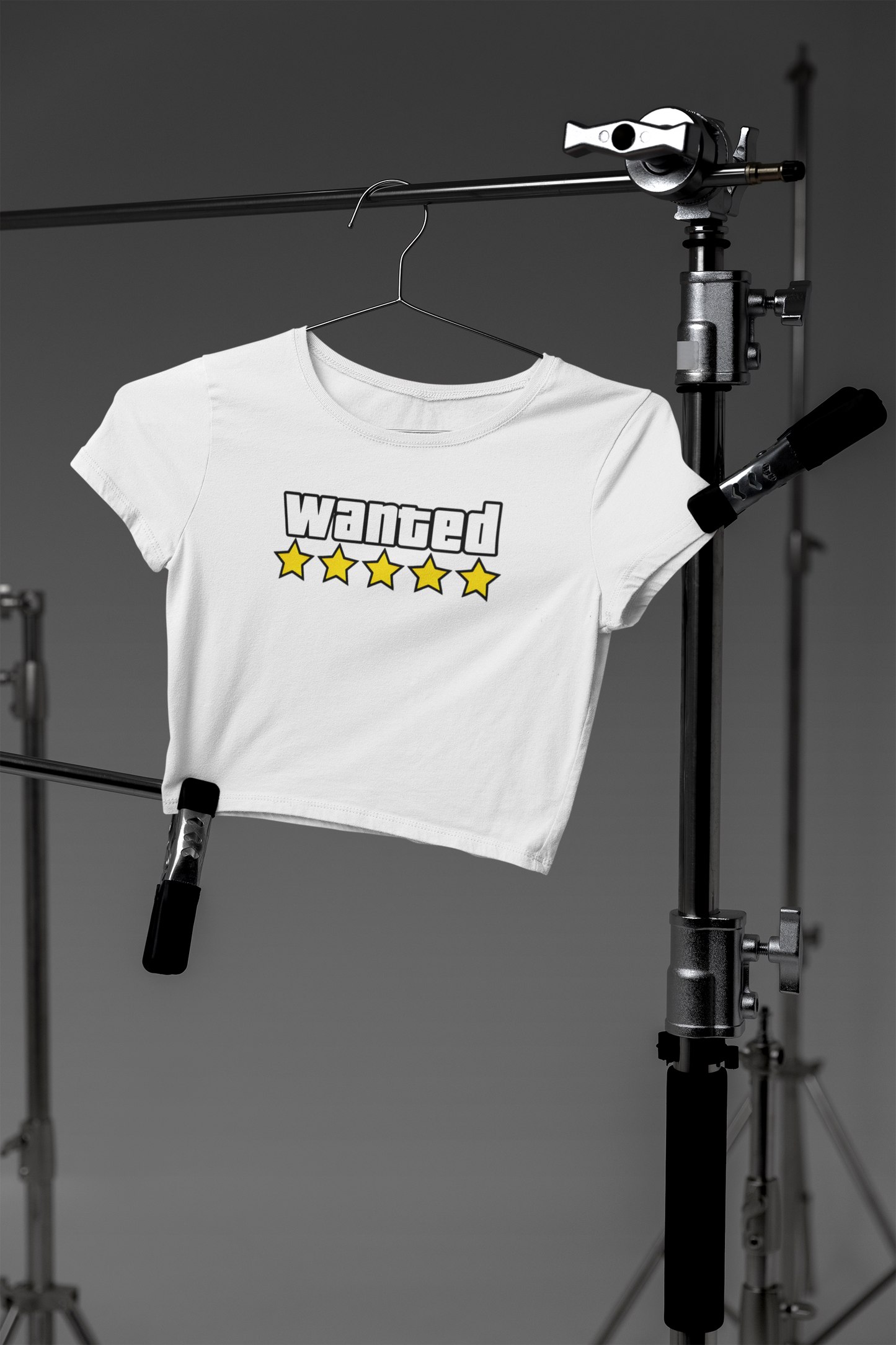Wanted Crop Tee
