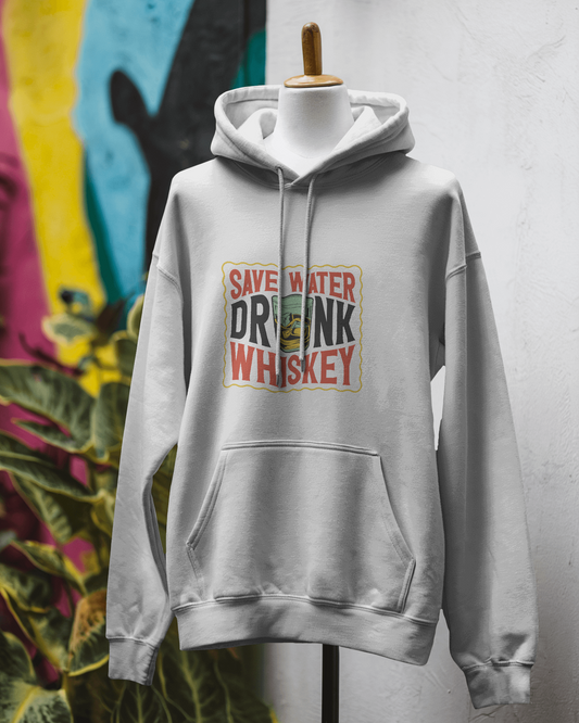 Save water drink whiskey Hoodie