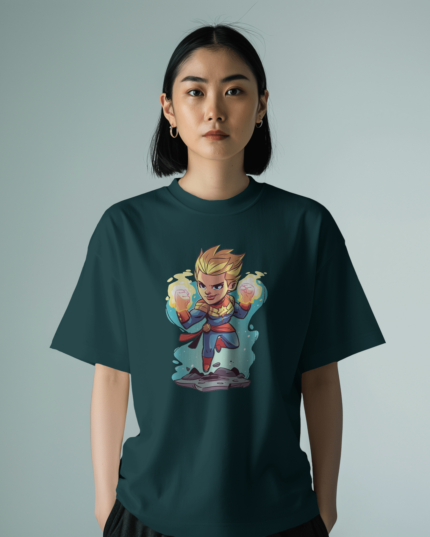 Captain Marvel Oversized T shirt