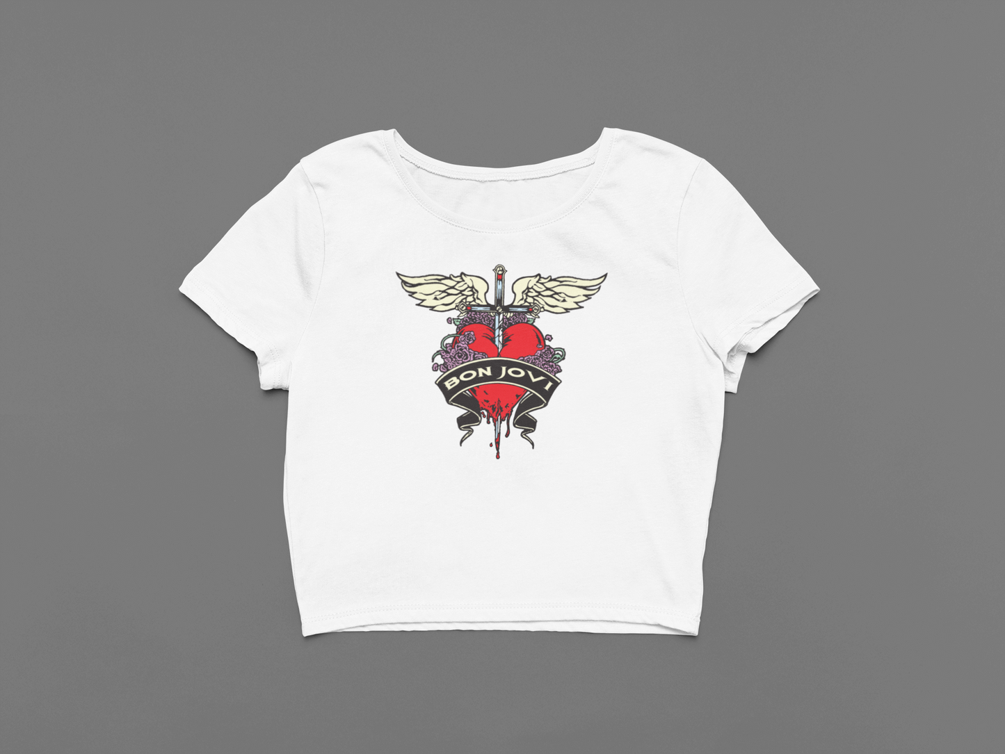 Bon Jovi Crop Top