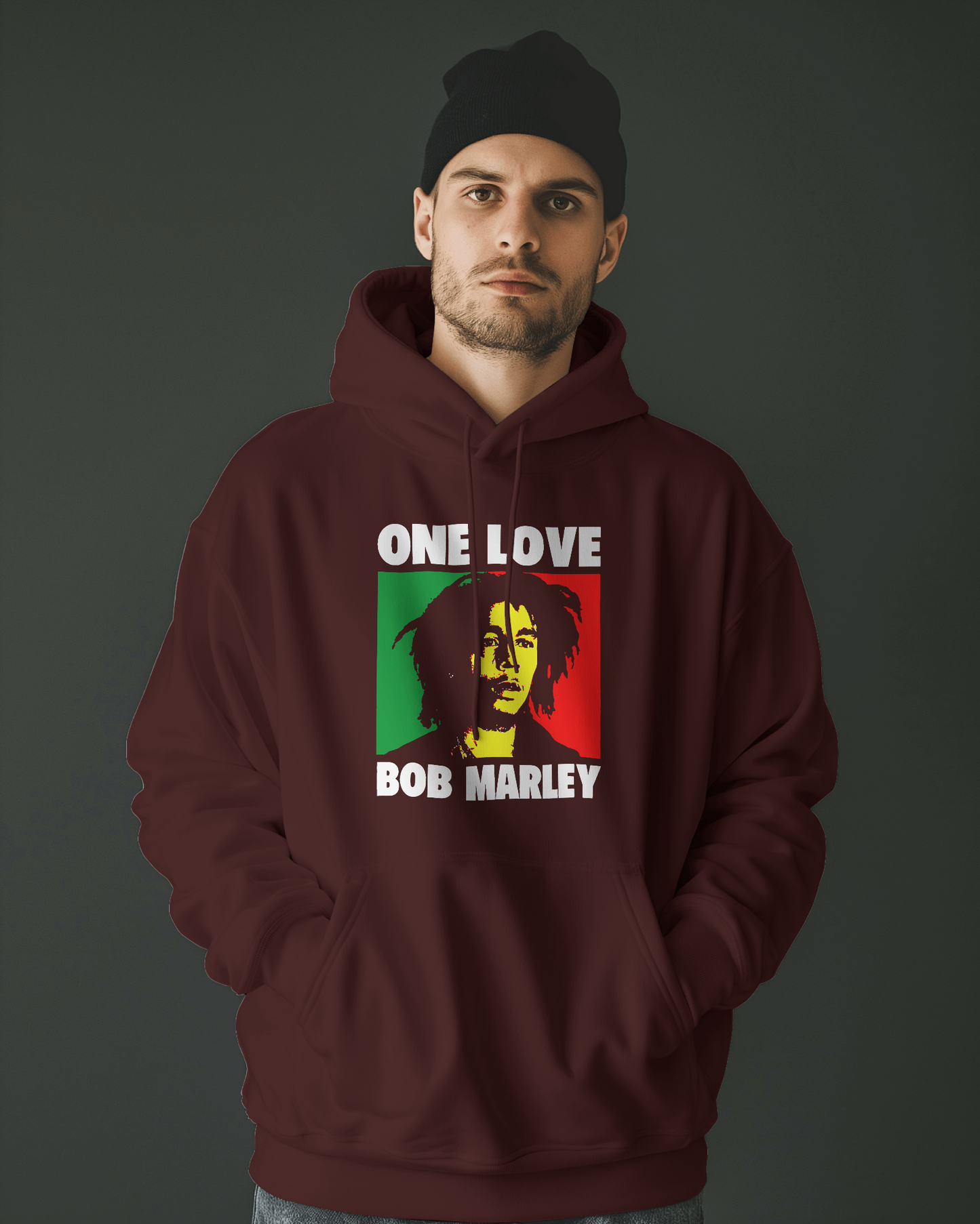 Bob Marley Oversized Hoodie